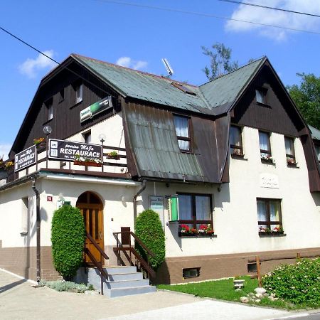 Restaurace A Penzion Maja Benecko Exterior foto